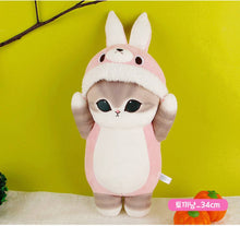 Load image into Gallery viewer, Mofusand Animal Hoodie Plush Doll Tiger Bunny 35cm