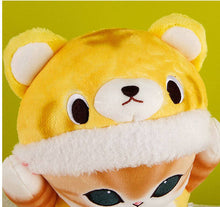Load image into Gallery viewer, Mofusand Animal Hoodie Plush Doll Tiger Bunny 35cm