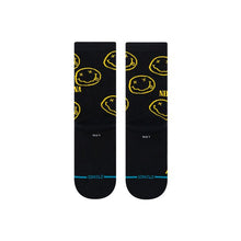 Load image into Gallery viewer, Stance Nirvana Nevermind Kids Black Socks Large