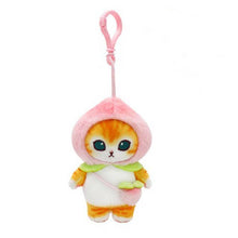 Load image into Gallery viewer, Limited! Mofusand Fruit Costume Plush Keychain  4 Designs
