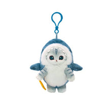 Load image into Gallery viewer, Mofusand Shark Costume Plush Keychain Bag Charm– 9cm
