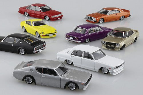 アミーボカード MINI GT 1/64 アバルト 595 LB-WORKS x Abas Works ピンク