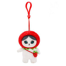 Load image into Gallery viewer, Limited! Mofusand Fruit Costume Plush Keychain  4 Designs
