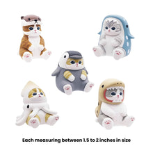 Load image into Gallery viewer, Sitting Aquarium Cats Blind Box Mini Figure | One Random
