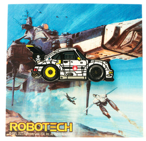 Leen Customs x Sokudo Society Robotech VF-1S Porsche Pin