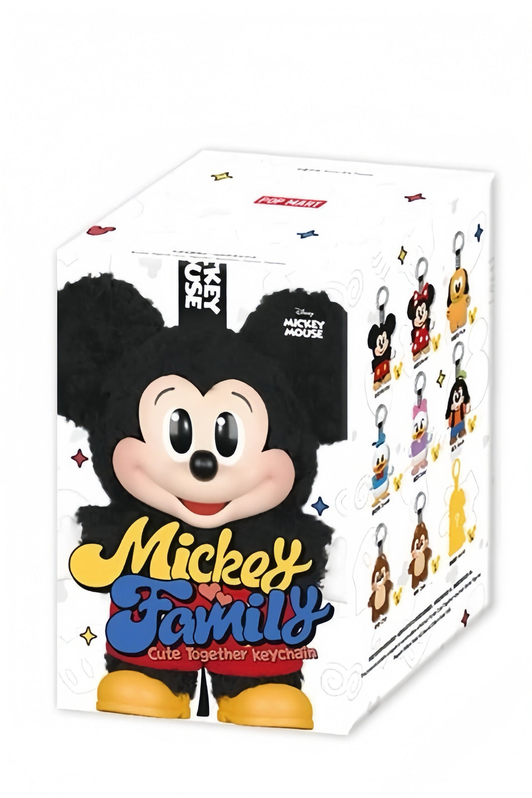 Mickey Family Cute Together Keychain