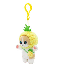 Load image into Gallery viewer, Limited! Mofusand Fruit Costume Plush Keychain  4 Designs
