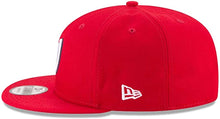 Load image into Gallery viewer, New Era WNTD Washington Nationals Basic 9Fifty Snapback Red
