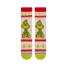 Load image into Gallery viewer, Stance Grinch Sweater Socks Mens Large
