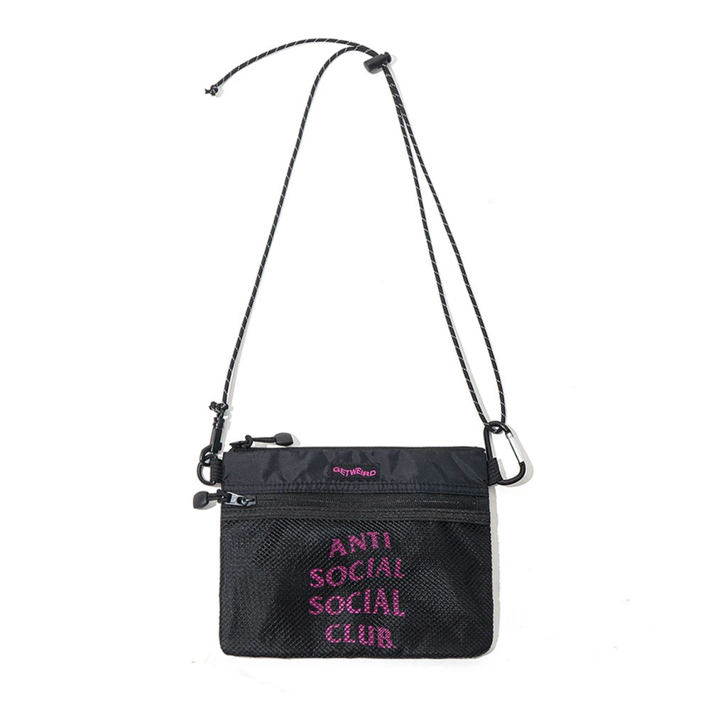 Anti Social Social Club My Bad Black Side Bag