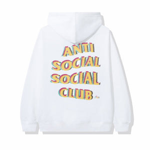 Anti Social Social Club Stir Crazy White Hoodie