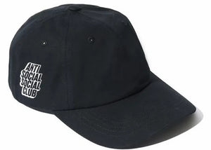 Anti Social Social Club Blocked Black Cap Hat
