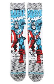 Stance Captain America Comic Socks Medium