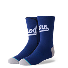 Load image into Gallery viewer, Stance Dodgers Alt Jersey 2 Socks Large
