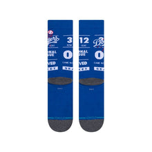 Load image into Gallery viewer, Stance Dodgers Ticket Stub Socks Large

