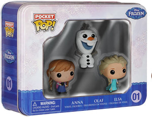 Funko Pocket Pop! Frozen 3pk, Elsa, Anna and Olaf