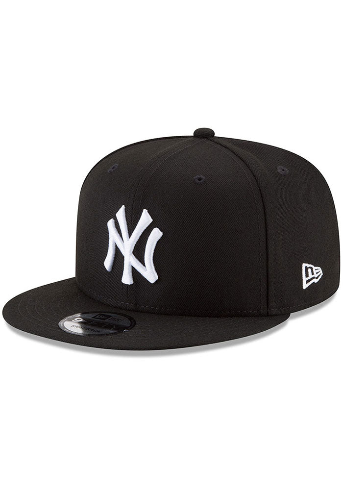 New Era New York Yankees Black Basic 9FIFTY Mens Snapback