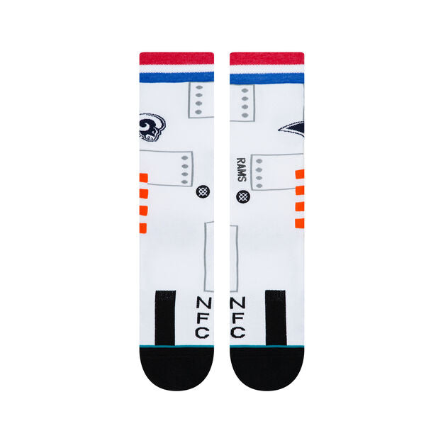 Stance Rams Launch Socks Large