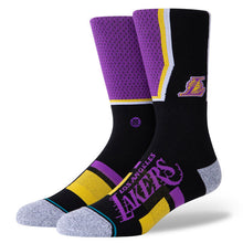 Load image into Gallery viewer, Stance Lakers Shortcut 2 Socks Large
