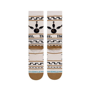 Stance The Dude Tan Socks Large