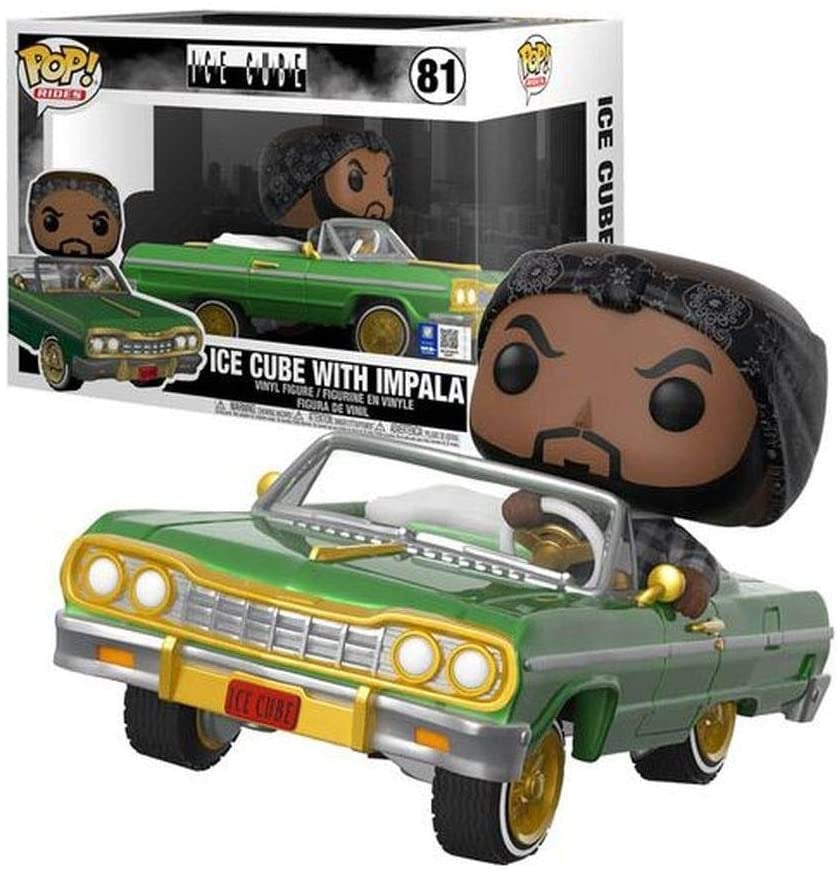 Funko Ice Cube Pop! Rides Ice Cube With Impala Vinyl Figure